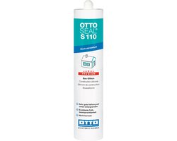Ottoseal S110 310ml Zilvergrijs C94, siliconenkit badkamer, sanitair, keuken, woonkamer etc.
