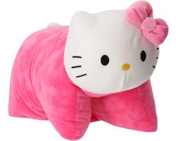 OttoSimon Hello Kitty knuffelkussen 2in1 - zacht speelgoed kussen 45x28cm.