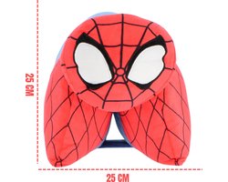 OttoSimon Spiderman kussen knuffel 2in1 Marvel 45x28cm superheld.