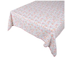 OttoSimon tafelkleed textiel roze 140x250 cm - decoratie tafel.