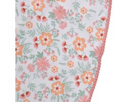 OttoSimon tafelkleed textiel roze rond 160 cm tafel decoratie.