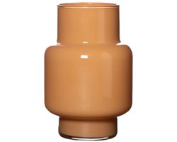 OttoSimon vaas decoratie apricot oranje 25 cm keramiek modern.
