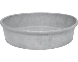 Oud zink schotel voor 12 cm pot