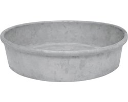Oud zink schotel voor 9 cm pot