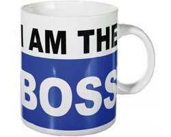 Out of the Blue XL koffiemok I am the Boss