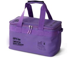 Outdoor Camping Gas Tank Opbergzak voor Kookgerei en Grillaccessoires - Ideaal voor Reizen, Picknicks en Barbecues, Paars, Draagtas