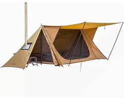 Outdoor Camping Hot Tent met Dubbel Laagontwerp en Stove Jack