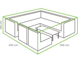 Outdoor Covers Loungeset beschermhoes | 240x235x105cm