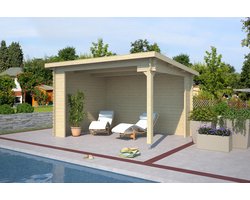Outdoor life Blokhut Lara 380 x 275 cm
