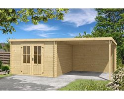 Outdoor Life Blokhut Orlando 581 x 292 cm