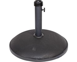 Outdoor Living - Parasolvoet rond beton 30kg zwart