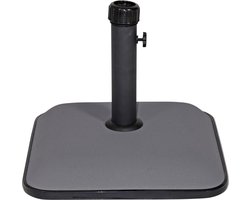 Outdoor Living - Parasolvoet vierkant beton 25kg grijs