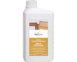 Outdoor Living - Teak, Bamboe en Hardhout shield (transparant), fles 1L