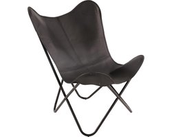 Outdoor Living - Vlinderstoel Cabra Zwart 75x75x87cm