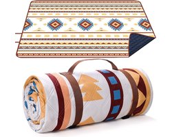 Outdoor Picknickdeken 200x200 cm – Waterdichte Strandmat en Campingdeken voor Picknicks en Barbecues
