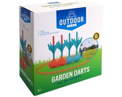 Outdoor Play - Giant Garden Darts - Gemaakt van duurzaam kunststof - Geschikt voor alle leeftijden