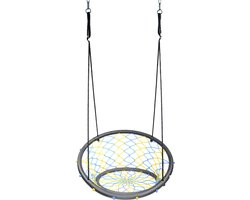 Outdoor Play Schommel Stoel -  Speelgoed - diameter 90cm - 100kg draagvermogen - verstelbaar ophangtouw