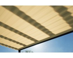 Outdoor queen - Zonnedoek 200x400 cm goud Prince Line
