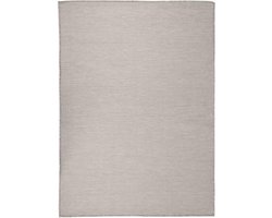 Outdoor Vloerkleed - Plat Geweven Karpet - Terras Balkon - UV Bestendig - 200x280cm - Taupe