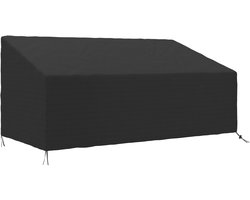 Outsunny meubelhoes - 600D Oxford-stof - 218x111x101cm - Zwart