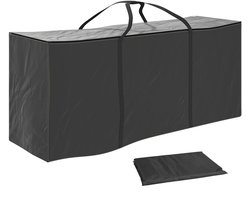 Outsunny opbergtas - 600D Oxford-stof - 175x55x75cm - Zwart