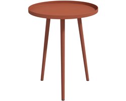 Outsunny - Salontafel - Staal - Rood