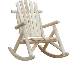 Outsunny - Schommelstoel - Weerbestendig - Ergonomisch gevormd