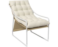 Outsunny-Tuinbank-Polyester-62x110x88cm-Beige