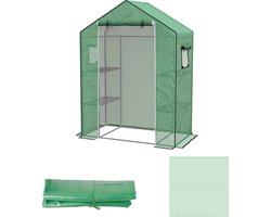 Outsunny - Vervangingsfolie - voor Kas - UV-Bestendig - Groen