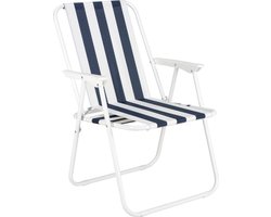 Outtec® Campingstoel - tot 100 kg - Visstoel, Vouwstoel, Tuinstoel, Lichtgewicht Campingstoel, Strandstoel voor Tuin, Balkon, Strand
