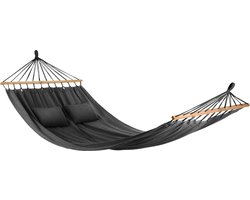 Outtec® Hangmat XXL met 2 Kussens - 240x150 cm, tot 200kg - Boho Katoenen Hangmat voor Buiten, Tuin, Balkon - voor Kinderen en Volwassenen