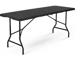 Outtec® Inklapbare Tafel - Vouwtafel - Klaptafel - Campingtafel - Plooitafel - Partytafel - Buffettafel - 180 x 70 x 74 cm