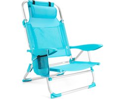 Outtec® Strandstoel, Campingstoel - tot 100 kg - Visstoel, Vouwstoel, Tuinstoel, Lichtgewicht Campingstoel voor Tuin, Balkon, Strand