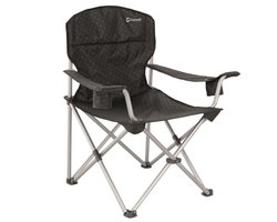 Outwell Catamarca XL Campingstoel - Zwart/zilver