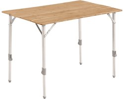 Outwell Custer table M - klaptafel met bamboe blad - lichtgewicht