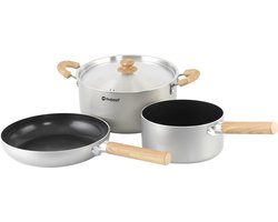 Outwell Feast Ceramic Set L Capingpan Set 3 Pannen Keramisch