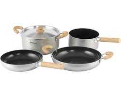 Outwell Feast Ceramic Set XL Campingpan Set 3 Pannen Keramisch