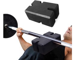 OUYLAF bankdrukken baksteen - Fitness Accessoires - Bench Press Block Press Blocks Boards - fitness apparaten voor thuis - gewichtheffen - zwart - fitness accessoires krachttraining