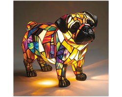 OUYLAF bureaulamp - hond licht - nachtlampje volwassenen - nachtlampje kinderen - nachtlampje - nachtlampjes - tafellamp slaapkamer - nachtlampjes - Geschikt voor dierenliefhebbers