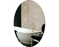 Ovale Badkamer Spiegel - 45x60CM - Badkamerspiegel Rond