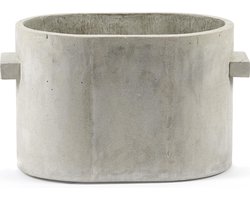 Ovale Bloempot M Grijs x Marie Michielssen