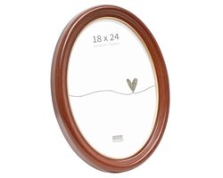 Ovale fotolijst 24 cm H x 18 cm B