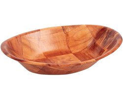 Ovale Houten Kom - Klein L092