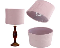 Ovale lampenkappen, 4,9x9,1x7,1 inch stoffen trommellampenkappen moderne stoffen clip-on lampenkap voor E27 E14 lamp, tafellampen, vloerlampen (Paars)
