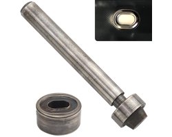 Ovale metalen eyelets set voor stof, leer en zeilen - Eyelet puncher en bevestigingsmateriaal voor tenten en zonneschermen