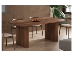 Ovale Tafel - Ovaal Design – Lichtbruin