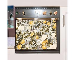 Oven Fornuis Afdekking - Keukenhoes Tafelkleed - Keuken Decoratie - Gobeline Stof Kwaliteit - 48 x 40 cm - Limoni