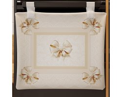 Ovenafdekking Keuken - Fornuisdoek Stof - Keuken Decoratie - Digitale Print - 40 x 50 cm - Beige