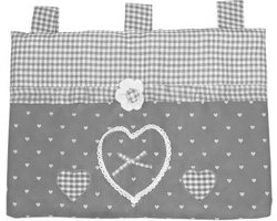 Ovenafdekking Keuken - Ovendecoratie Stof - Keuken Decoreren - Met Klittenbandsluiting - 40 x 50 cm - Shabby Chic