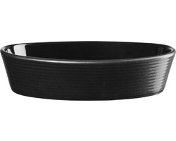 Ovenschaal ASA Selection Kitchen'art Oval Black 20 x 14 cm